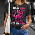 I Wear Pink For My Mimi T-Rex Dinosaur Breast Cancer T-Shirt Gifts for Her