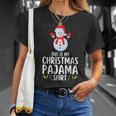 Weihnachten Pyjama Schlafanzug Oberteil Schlaf T-Shirt Geschenke für Sie