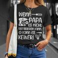 Wenn Papa Es Nicht Reparieren Kannater German Langu T-Shirt Geschenke für Sie