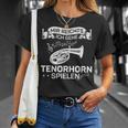 Wind Instrument Mir Reichts Ich Gehe Tenor Horn T-Shirt Geschenke für Sie