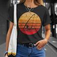 Windsurf Retrointage Sunset T-Shirt Geschenke für Sie