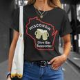 Wisconsin Dive Bars Supporter Adventure T-Shirt Gifts for Her