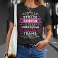 Women's With Saying For Die Chefin Im Büro T-Shirt Geschenke für Sie