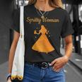 Women's Spritty Woman Beer Alcohol Saufen Trinkerin Malle Jga Saying T-Shirt Geschenke für Sie