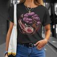 Yin Yang Koi Fish Fiore Di Ciliegio Giapponese Koi Fish Maglietta Regalos para ella