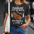 Zuhause Ist Wo Mein Brennholz Liegt Forestry T-Shirt Geschenke für Sie