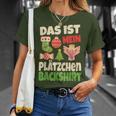 Backen Christmas Das Ist Mein Plätzchen Baking Christmas That T-Shirt Geschenke für Sie