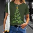 Dinosaur Christmas Tree Dino Trex Dinosaur Lover Christmas T-Shirt Gifts for Her