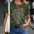 Ein Glühwein Swei Glühwein Christmas Market T-Shirt Geschenke für Sie