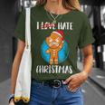 Ich Hasse Christmas Cookie Fun Christmas T-Shirt Geschenke für Sie