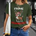 Lustige Rentier Frohe Christmas T-Shirt Geschenke für Sie