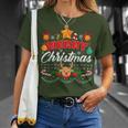 Merry Christmas Reindeer Family Merry Christmas Xmas T-Shirt Gifts for Her Merry Christmas Reindeer Family Merry Christmas Xmas T-Shirt Gifts for Her