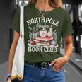 North Pole Book Club Hot Cocoa Bookworms Christmas T-Shirt Gifts for Her North Pole Book Club Hot Cocoa Bookworms Christmas T-Shirt Gifts for Her