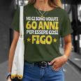 Regalo Divertente Compleanno Nati 1961 Sessanta 60 Anni Uomo Maglietta Regalos para ella
