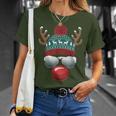 Reindeer Santa Claus Christmas Santa Christmas T-Shirt Geschenke für Sie