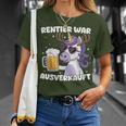 Reindeer War Ausverkauft Christmas Unicorn T-Shirt Geschenke für Sie