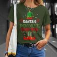 Santa's Favorite Rehab Team Elf Physical Therapy Christmas T-Shirt Gifts for Her
