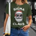Sigma Claus Santa Christmas Rizz Male The Rizzler Meme T-Shirt Gifts for Her