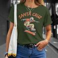 Vintage Santa Cruz California Skeleton Skateboarder T-Shirt Geschenke für Sie