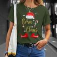 Women's Grandma Claus Matching Christmas Pyjamas Grandma T-Shirt Geschenke für Sie