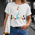 100 Ans De L'école De Bauhaus Logo Du Bauhaus T-Shirt Cadeaux pour elle
