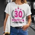 30 Compleanno Donna Anni Divertente 1994 Perfetta Donna 30 Maglietta Regalos para ella