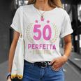 50 Compleanno Anni Donna 50 Regalo Divertente 1974 Perfetta Maglietta Regalos para ella