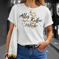 Allesor Dem Ersten Kaffee Ist Notwehr T-Shirt Geschenke für Sie