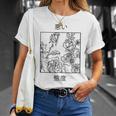 Bad Attitudes Roses Stile Estetico Giapponese Punk Goth Soft Grunge Maglietta Regalos para ella