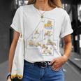 Bambino 4 Compleanno Ragazzo Ragazza Escavatore Cantiere Gru 4 Anni Maglietta Regalos para ella