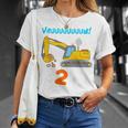 BambinoBimbo 2 Anni Escavatore Regalo Compleanno 24 Mesi Maglietta Regalos para ella
