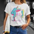 Bambino Unicorno Dell'4° Compleanno Per Bambine Di 4 Anni Maglietta Regalos para ella