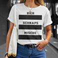 Beer Schnaps T-Shirt Geschenke für Sie