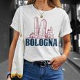Bologna Souvenir Città Bologna Italia Maglietta Regalos para ella
