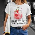 Born To Be Wildberry Lillet X Cocktail Mädelsabend Jga T-Shirt Geschenke für Sie