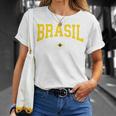 BrasileDonna Uomo Bambini Brasile Bandiera Brasileerde Maglietta Regalos para ella