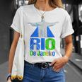 Brazil Rio De Janeiro Palme Beach Copacabana T-Shirt Geschenke für Sie