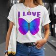 Butterfly Lovers Gifts Girl Butterfly T-Shirt Gifts for Her