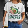 Camicia Da Notte Ufficiale Pigiama Dormire Sonno Avocado Maglietta Regalos para ella