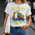 Children's Aus Dem Weg Hier Kommt Ein Kindergartenkind Digger T-Shirt Geschenke für Sie