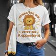 Children's Hurra Ich Bin Jetzt Ein Krippenkind Lö T-Shirt Geschenke für Sie