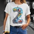 Children's Kinder 2 Geburtstag Junge 2 Jahre T-Shirt Geschenke für Sie