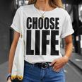 Choose Lifeintage 80S Wählen Sie Lifeintage 80Er Jahre T-Shirt Geschenke für Sie