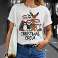 Christmas Crew Xmas Family Group Matching Christmas Pajama T-Shirt Gifts for Her