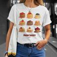 Colazione E Deliziosi Pancakes Con Frutta Al Cioccolato Maglietta Regalos para ella