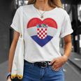 Croatia Flag Croatia Children's Croatia Hrvatska T-Shirt Geschenke für Sie