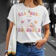 Cute Ghost Book Read More Books Teachers Halloween T-Shirt Gifts for Her