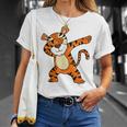 Dabbing Tiger Boys Tiger Dab T-Shirt Geschenke für Sie