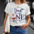 Dad Of The Big One Fishing Boy First Birthday Ofishally T-Shirt Gifts for Her