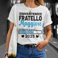 Diventerò Fratello Maggiore 2025 Fratello Maggiore 2025 Maglietta Regalos para ella